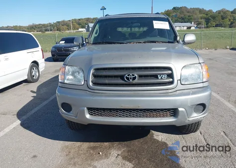 2002 Toyota Sequoia Sr5 V8 from USA, damaged, VIN 5TDBT44AX2S098626